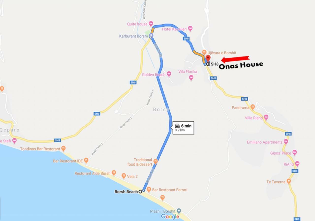 Willa Ona'S House Borsh Zewnętrze zdjęcie